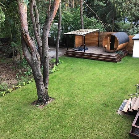 Luksusowy Apartament Pod Lasem, Otwock -Shared Garden, Sauna, Wood Hot Tub! Hot Tub Seasonal! Eksteriør bilde