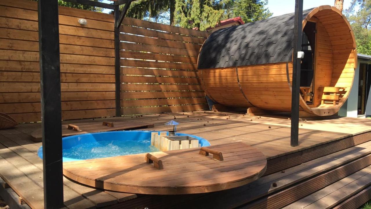 Luksusowy Apartament Pod Lasem, Otwock -Shared Garden, Sauna, Wood Hot Tub! Hot Tub Seasonal! Eksteriør bilde