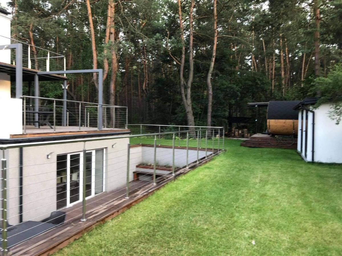 Luksusowy Apartament Pod Lasem, Otwock -Shared Garden, Sauna, Wood Hot Tub! Hot Tub Seasonal! Eksteriør bilde